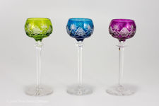 Val St Lambert Berncastel Cut Liqueur Glasses