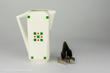 WMF & Max Roesler Art Deco Modernist Hot Water Jug