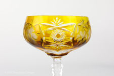 Nachtmann Traube Coloured Lead Crystal Champagne Coupes