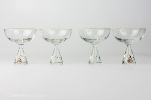 Kastrup Holmegaard Princess Liqueur Glasses