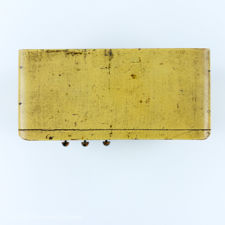 Top view of Wooden Vintage Radio Money Box
