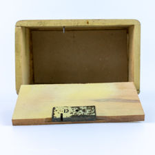 Interior view of Wooden Vintage Radio Money Box