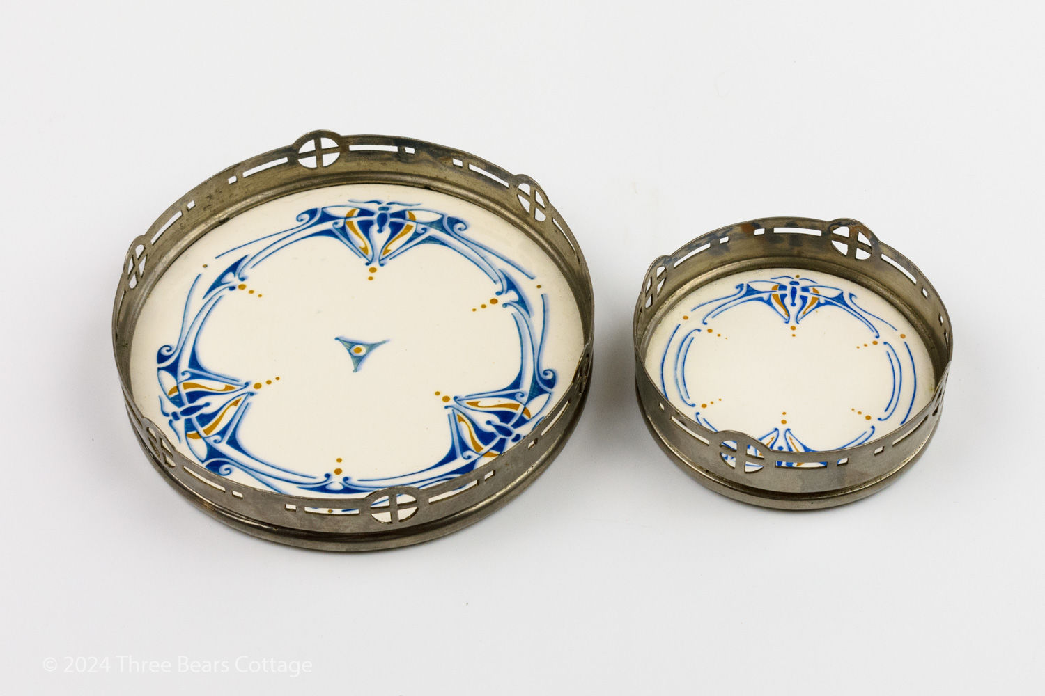 Art Nouveau Jugendstil Secession Trays