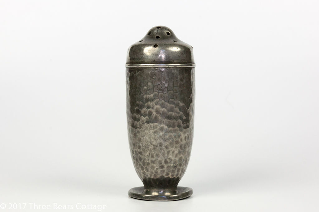 Hand Hammered Pewter Sugar Shaker