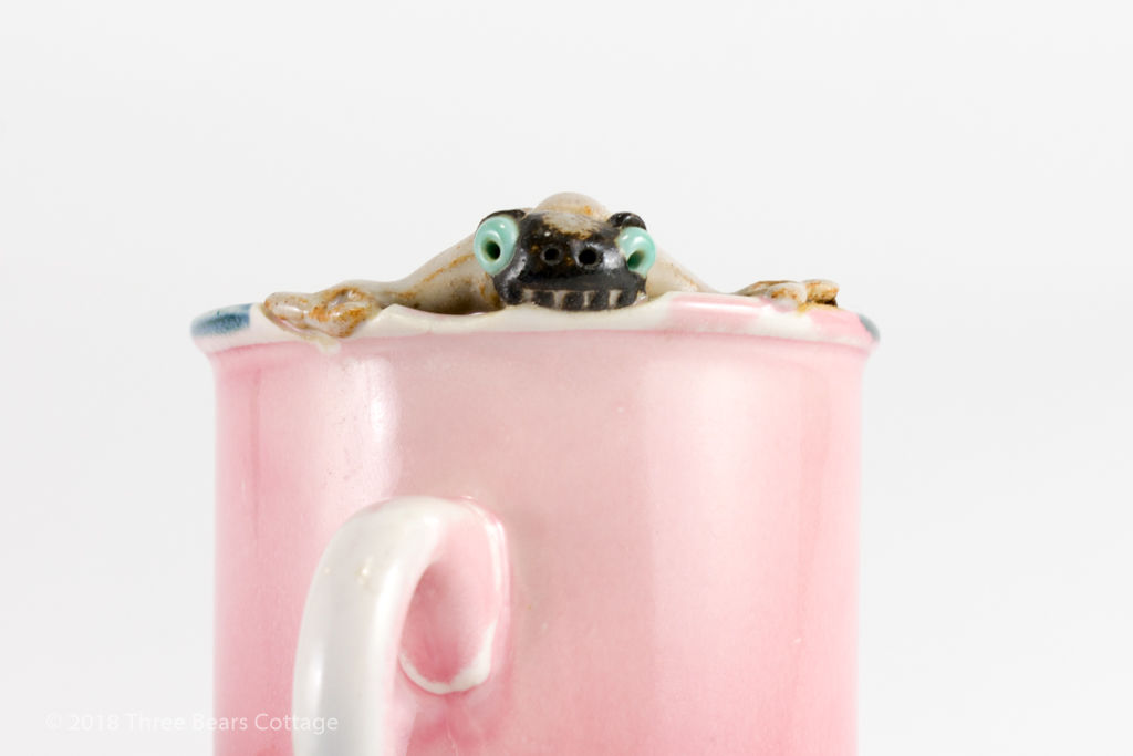 Handmade Studio Pottery Monster Mug