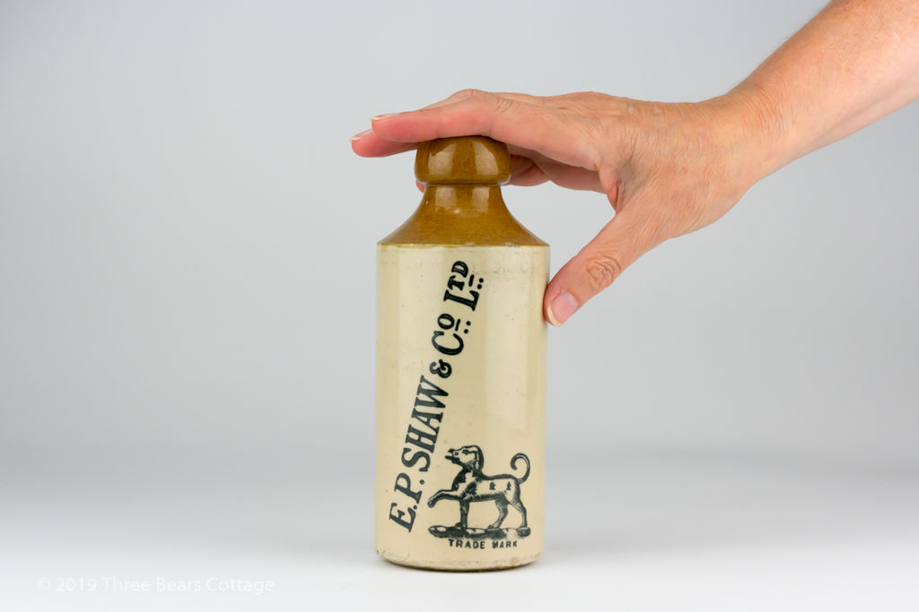 Denby EP Shaw & Co Ltd Mineral Water Bottle