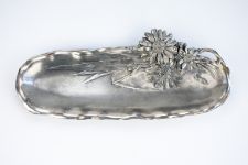 Closer view of WMF Art Nouveau Pen Tray