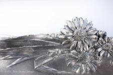 Close up view of WMF Art Nouveau Pen Tray